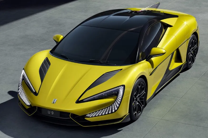 BYD Yangwang U9: O Supercarro Que Enfrenta Gigantes como Ferrari e Lamborghini